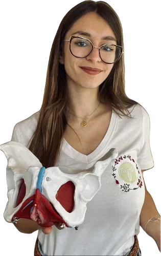 Fisioterapeuta especializada en tratamientos de fisio p&eacute;lvico en Le&oacute;n, ofreciendo soluciones personalizadas para incontinencia, dolor p&eacute;lvico y m&aacute;s.